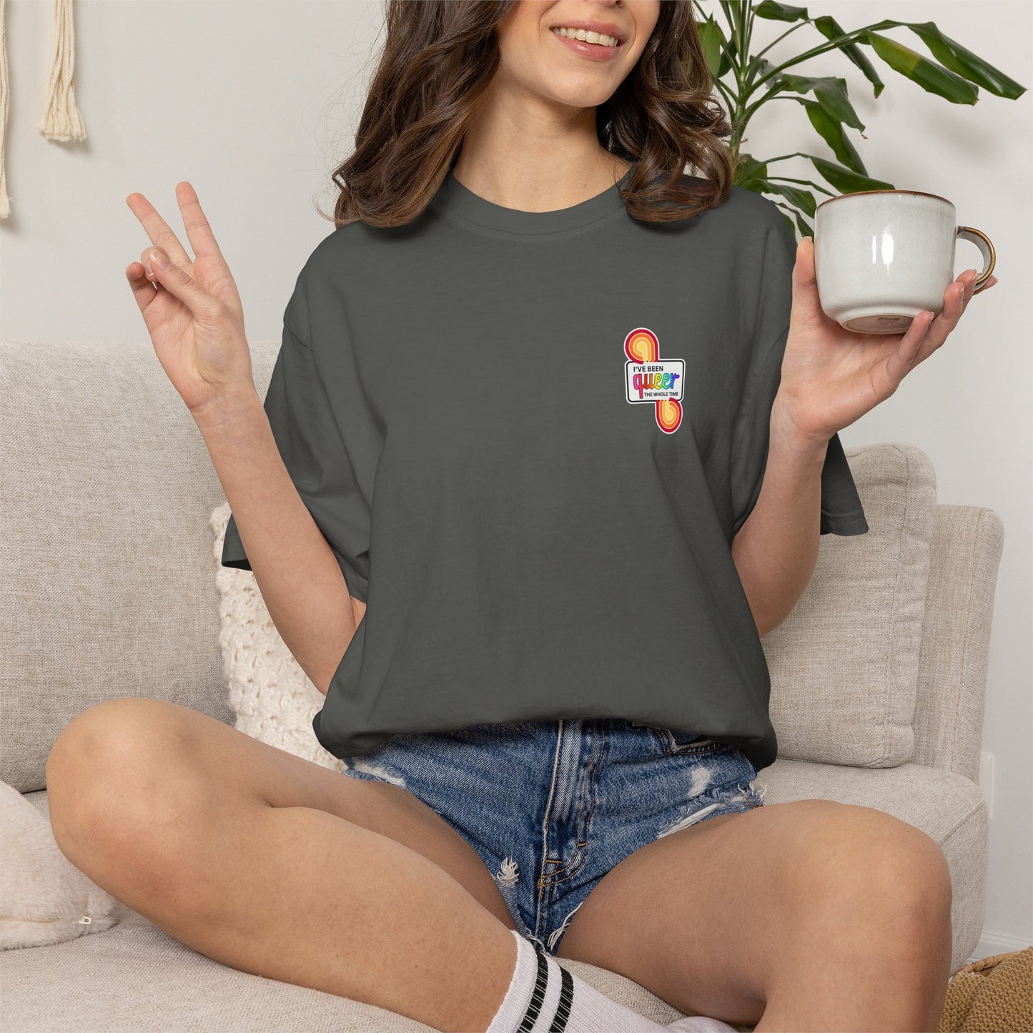 "I've Been Queer The Whole Time" Shirt | Comfort Colors