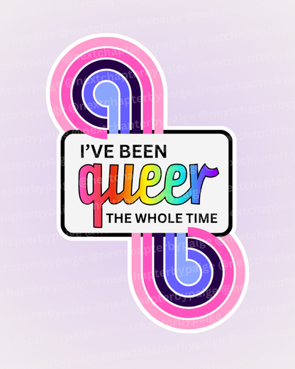 Omni "Queer The Whole Time" Sticker