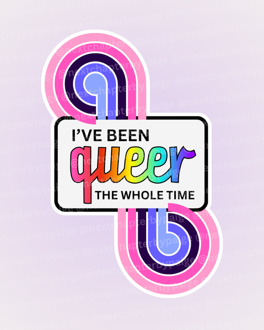 Omni "Queer The Whole Time" Sticker
