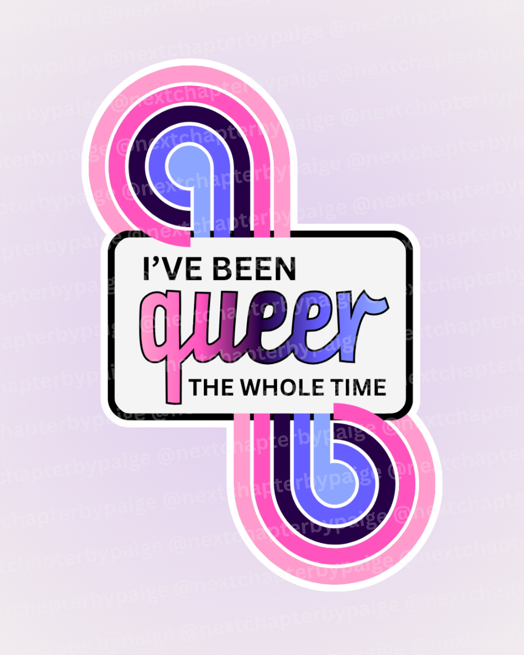 Omni "Queer The Whole Time" Sticker
