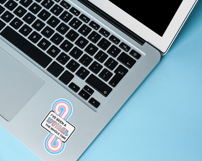 Dropout "Queer The Whole Time" Sticker