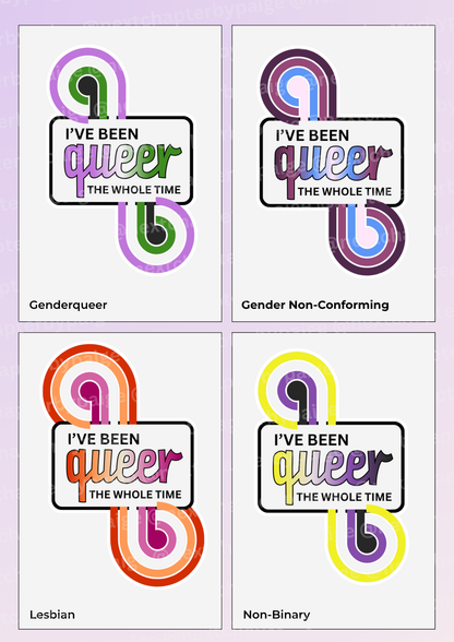 "Queer the Whole Time" Custom Rhinestone Jacket