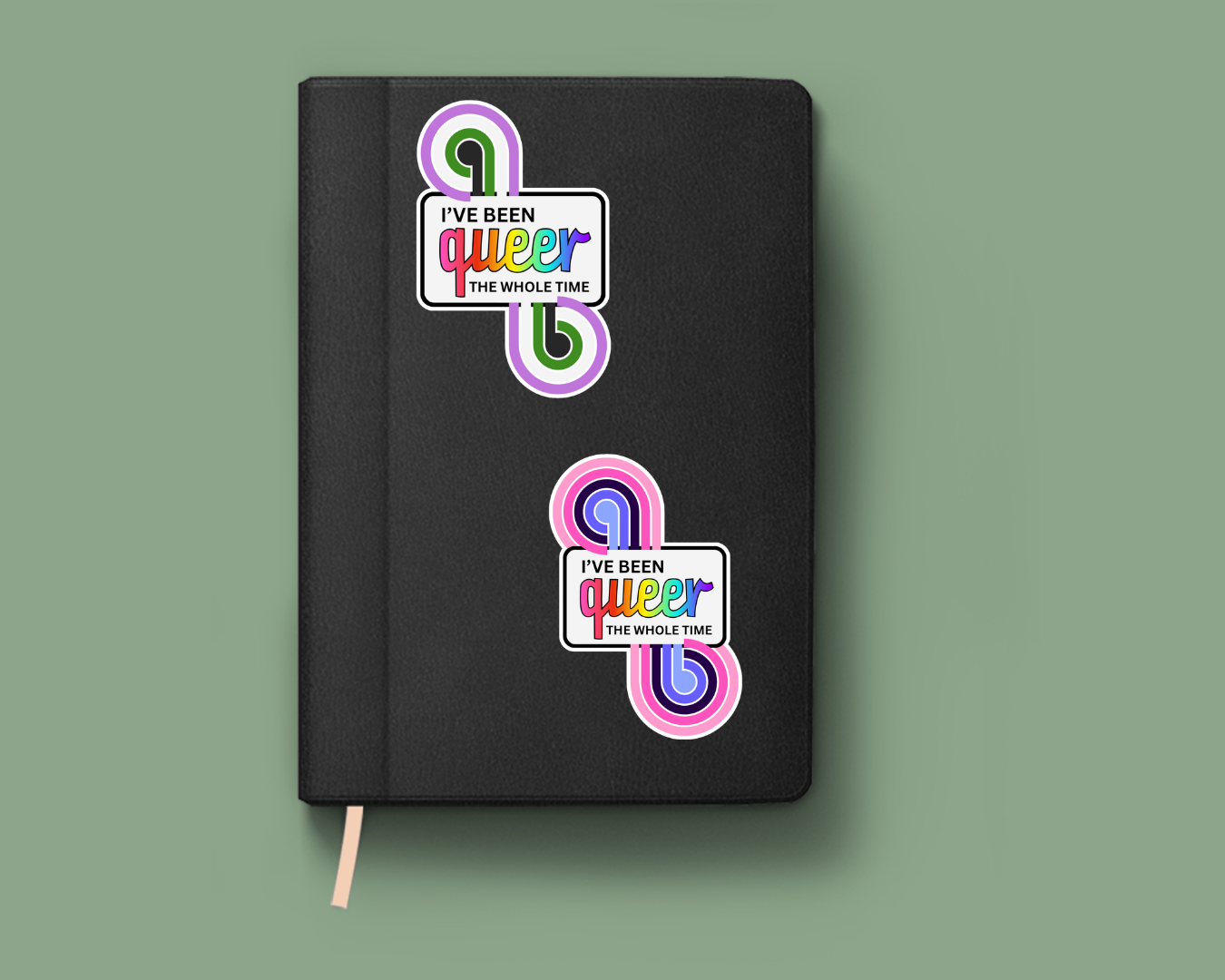 Dropout "Queer The Whole Time" Sticker
