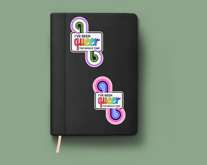 Dropout "Queer The Whole Time" Sticker
